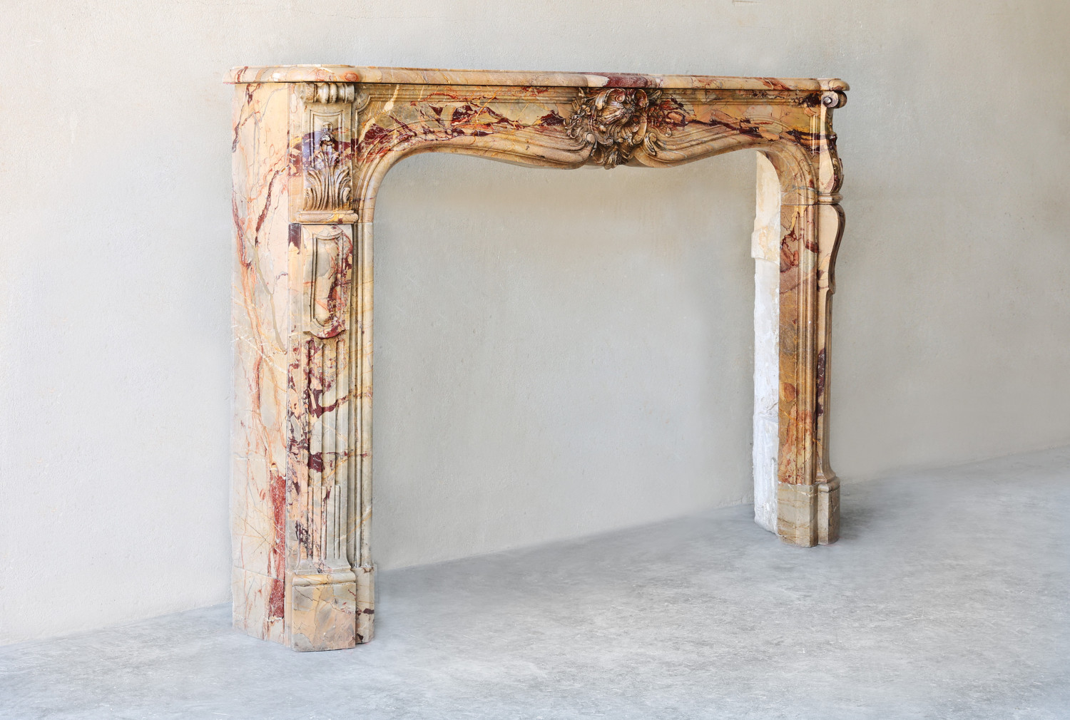 louis xv stil marmor kamin