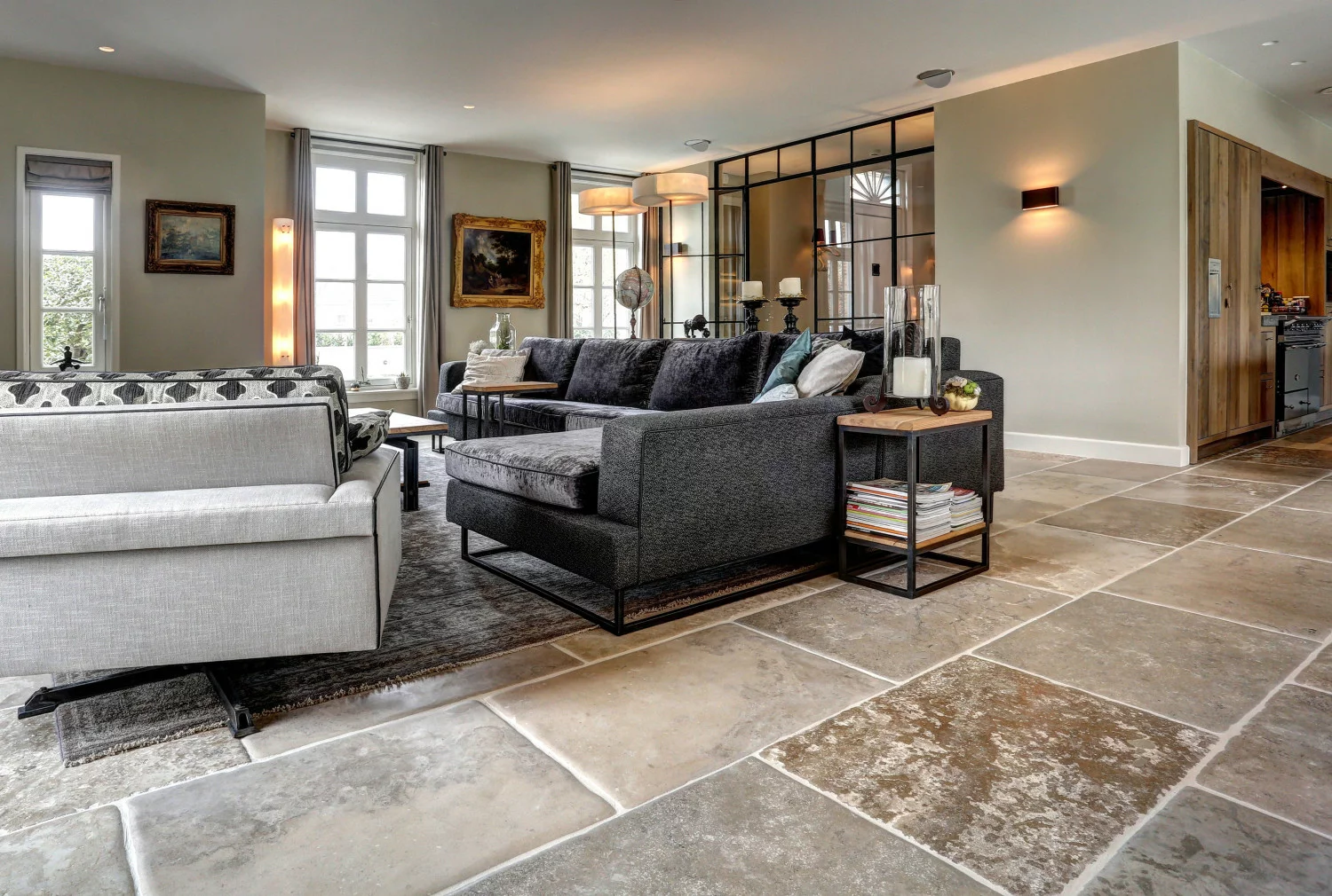 Naturstein Bodenplatten aus Frankreich