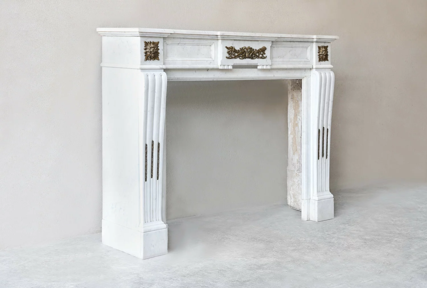 carrara marmor kamin