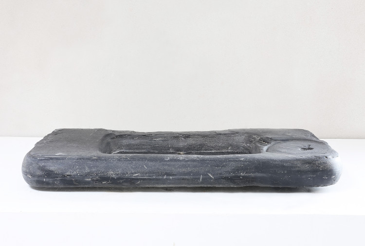 antiker Waschbecken von schiefer