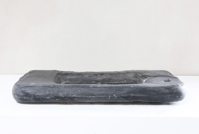 antiker Waschbecken von schiefer