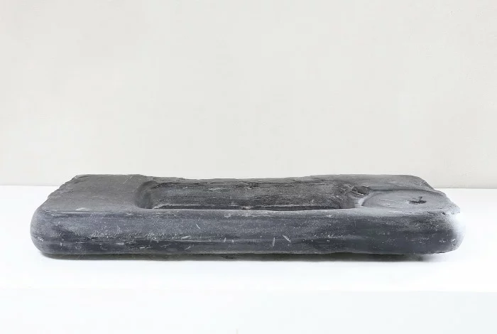 antiker Waschbecken von schiefer