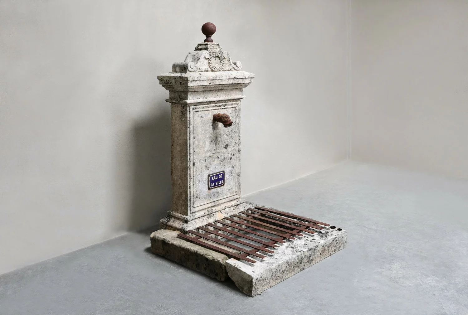 stadtbrunnen von kalkstein