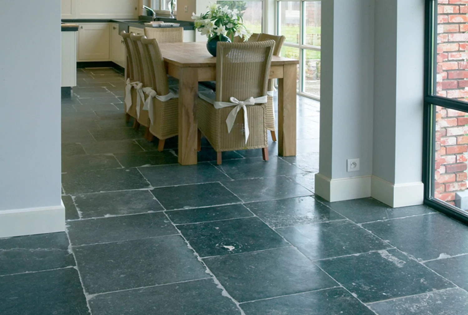 Alte Blaustein Platten