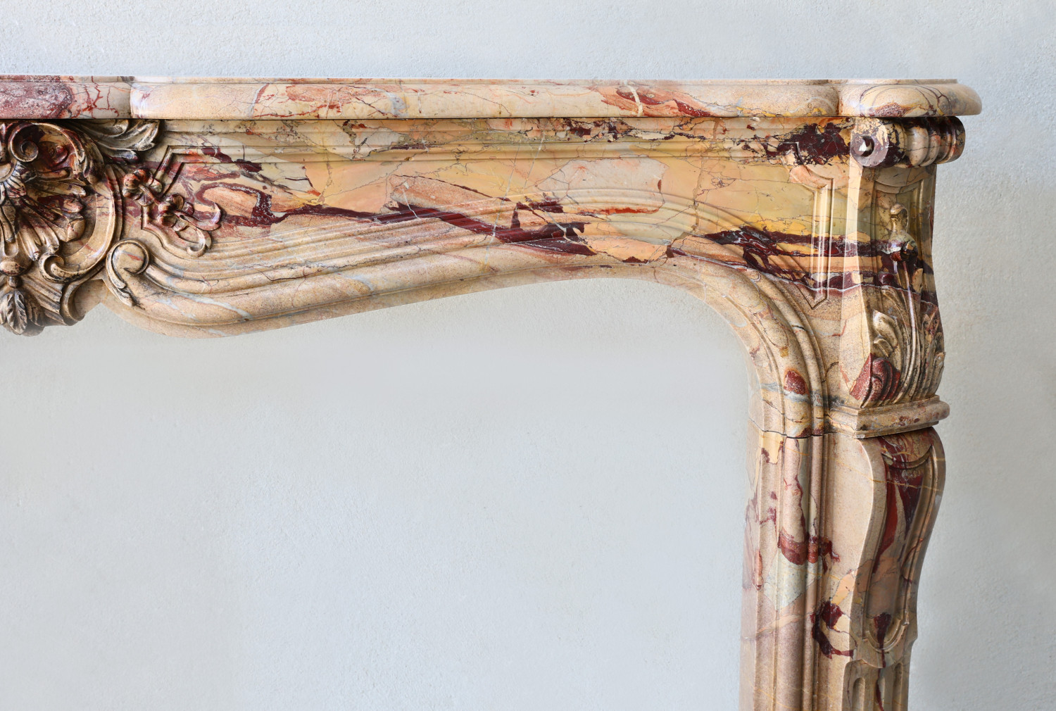 sarrancolin marmor kamin