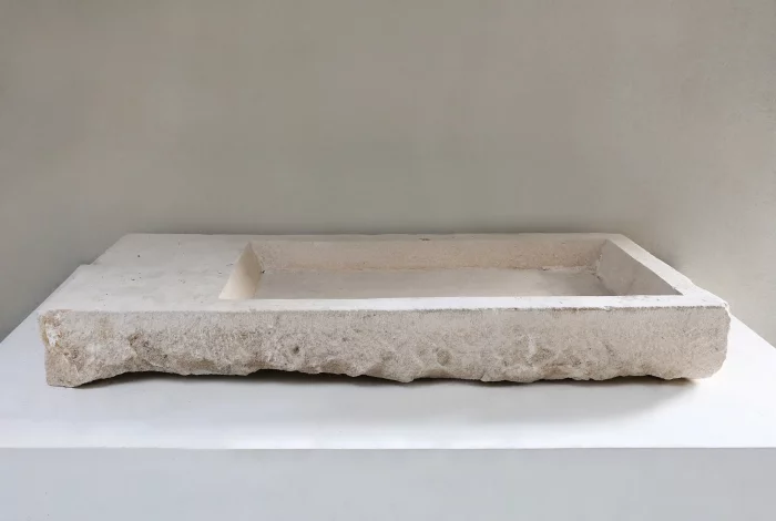 französischer kalkstein waschbecken