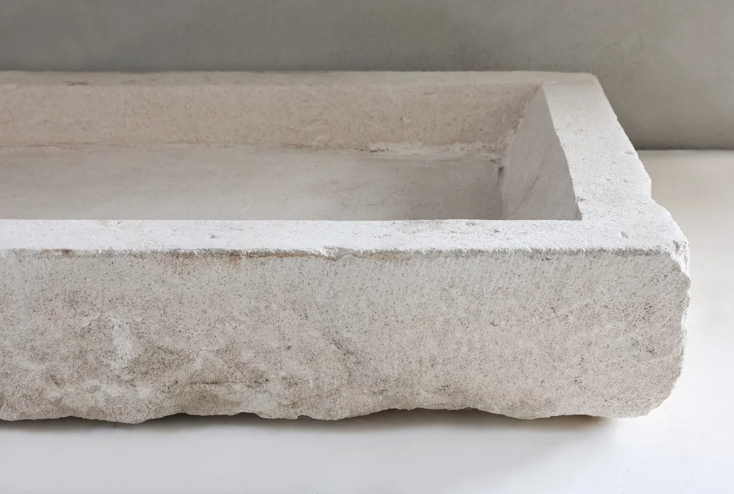 handgeschnitzte spüle