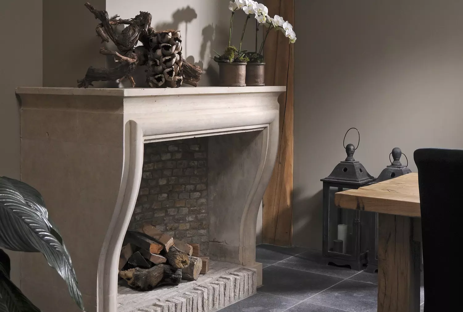 handgeschnitzte kamin