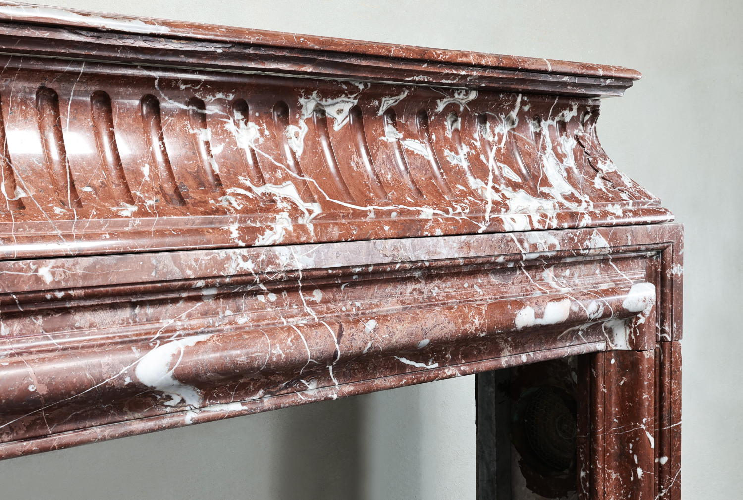 Louis XVI marmor kaminmaske