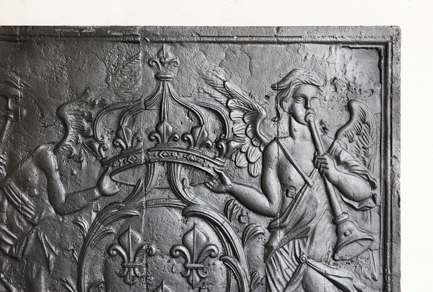 gusseisen kaminplatte