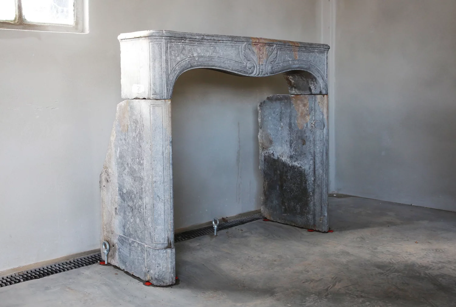 antiker Marmorstein Kamin