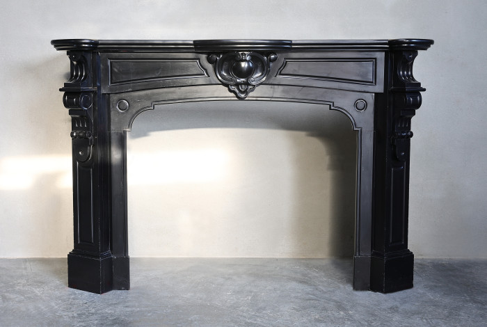Antiker marmor mantel