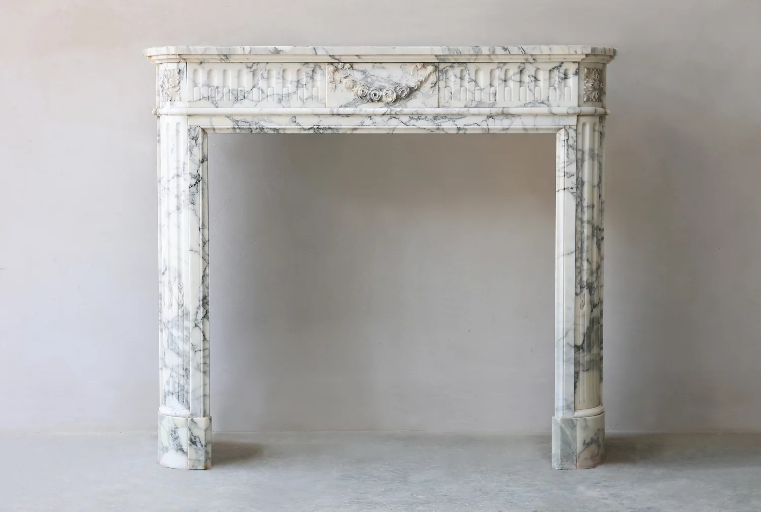 antiker marmor kamin