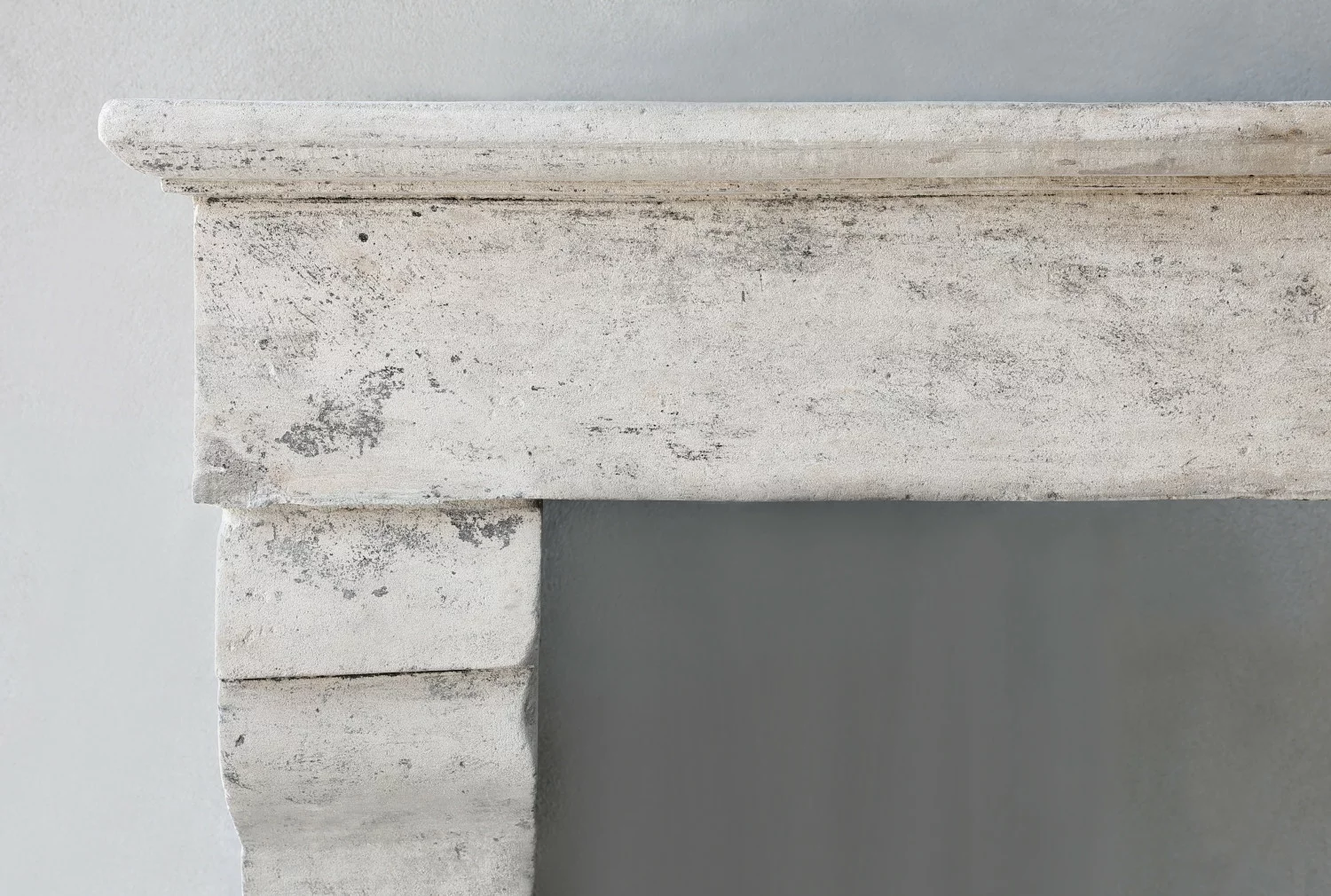 alte französischer kalkstein kamin