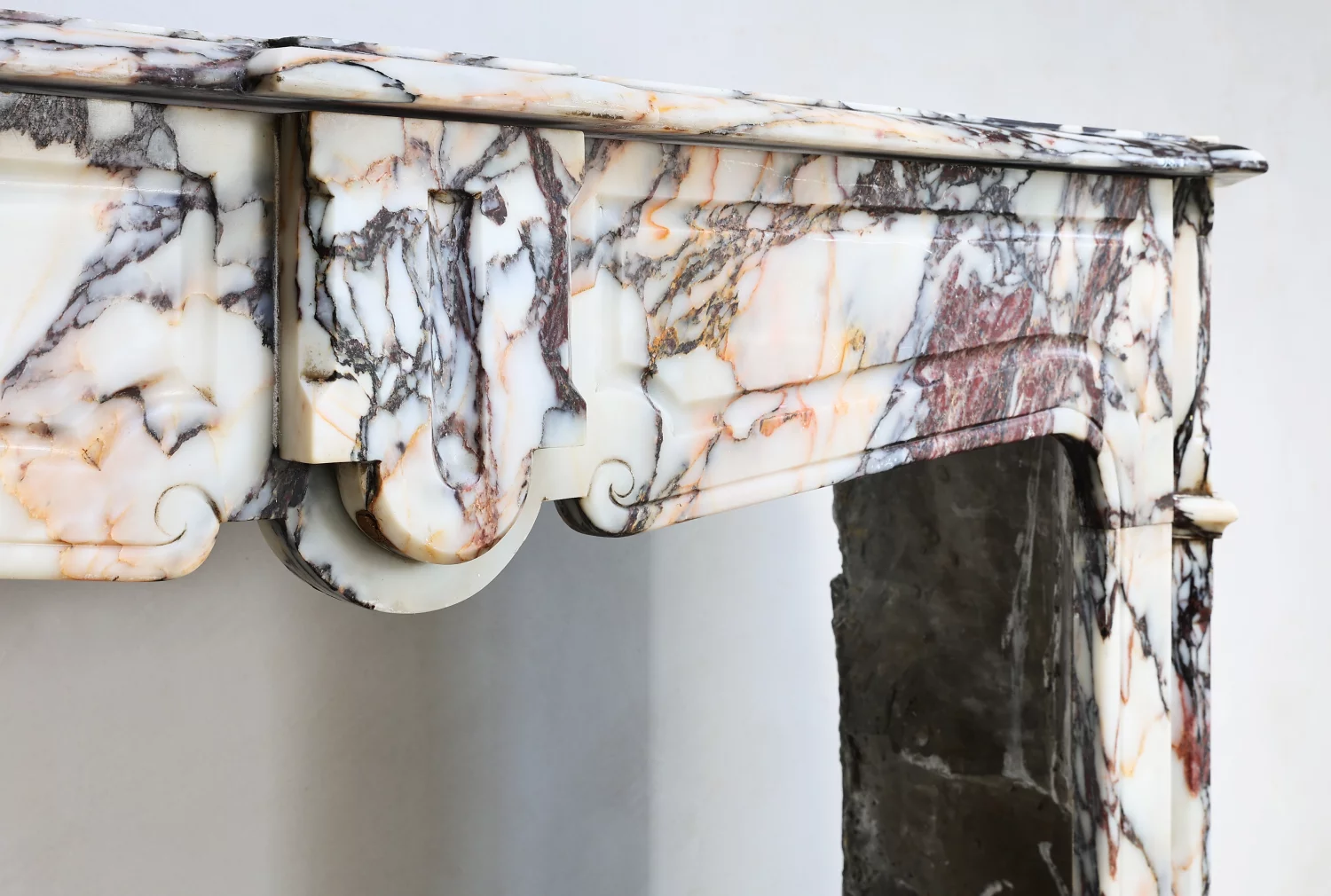Louis XV stil kamin