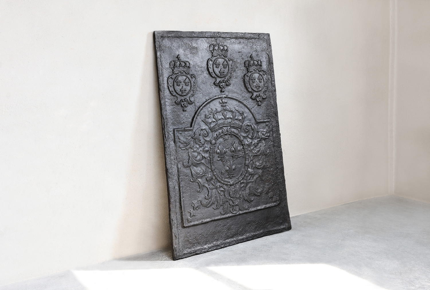 alte französischer kaminplatte