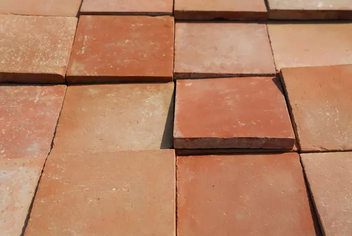Antike Terracotta Fliesen