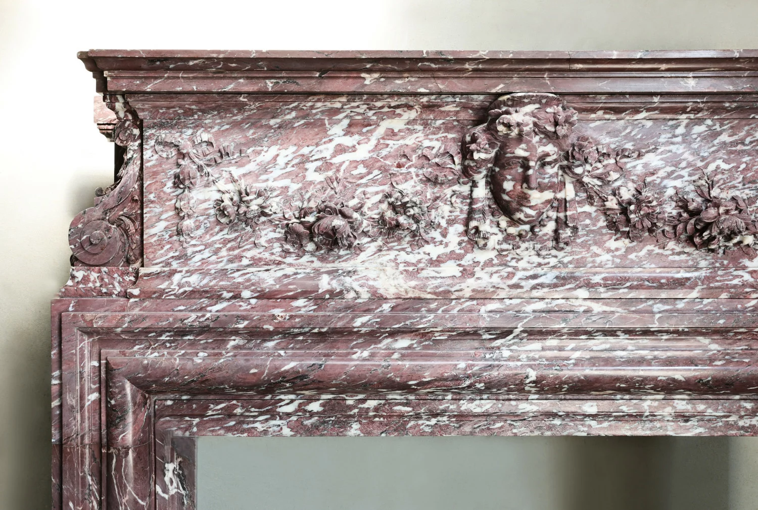 Louis XIII stil kaminmaske