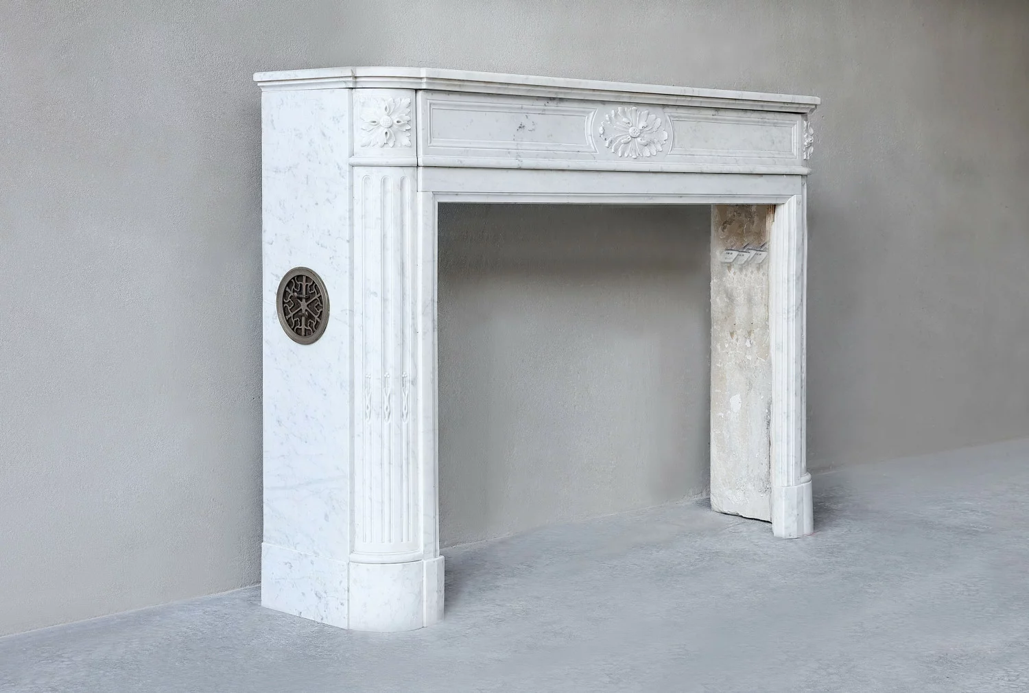 19. jahrhundert kaminmaske