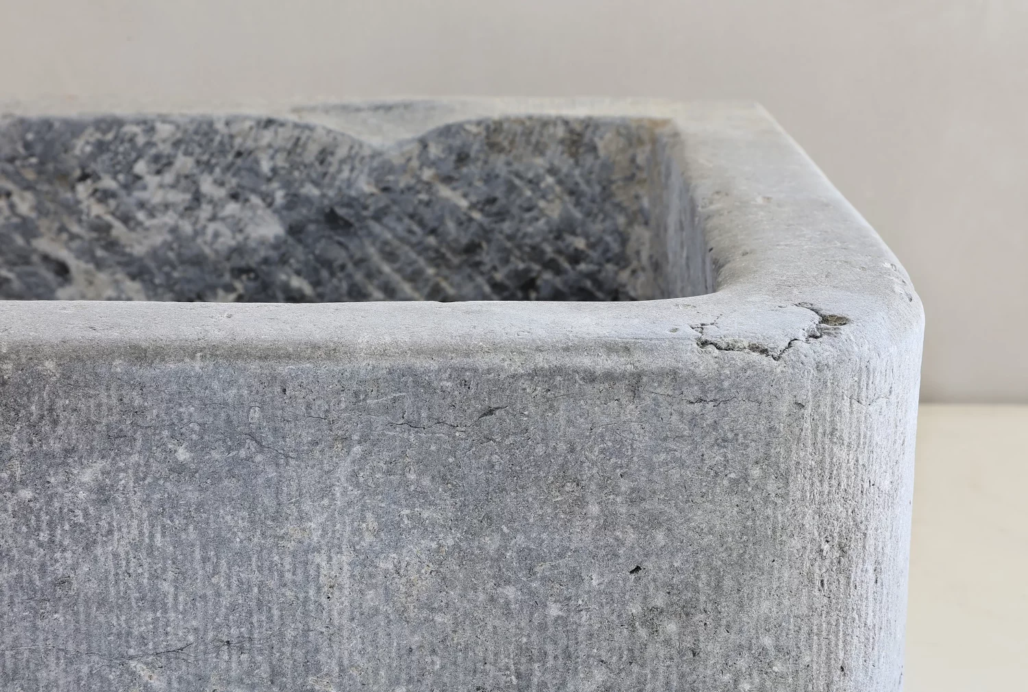 alte Belgischer Blaustein spüle