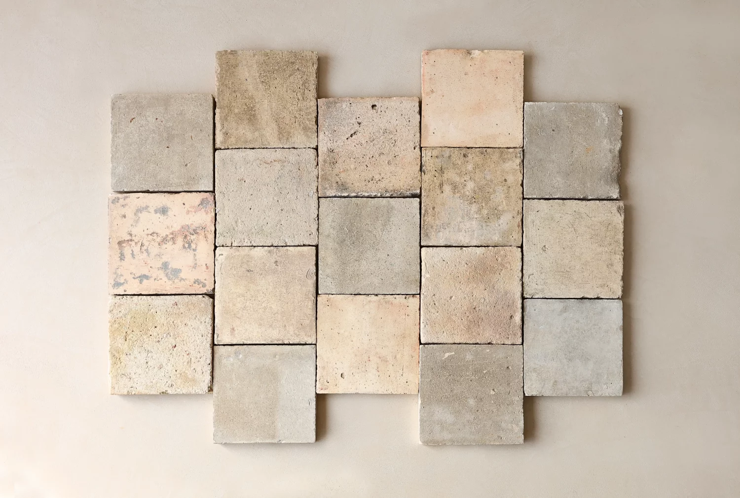 Alte Terracotta Boden