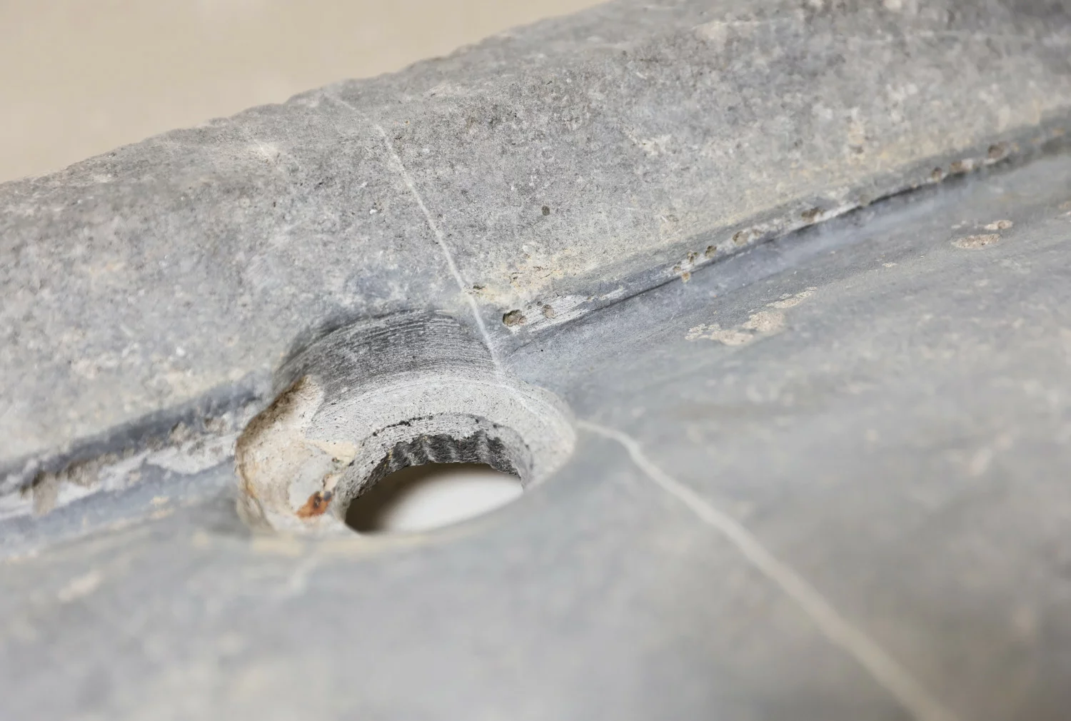 alte belgischer blaustein spüle