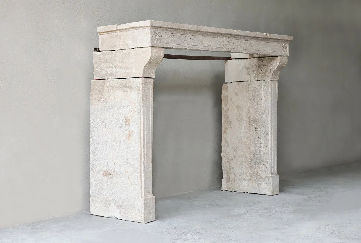 Campagnarde stil kamin