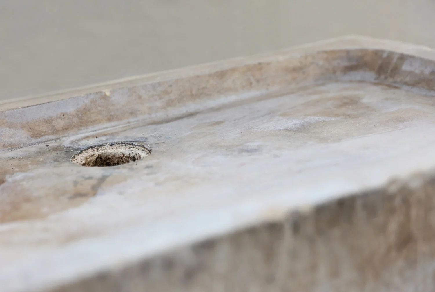 alte burgunder stein spüle